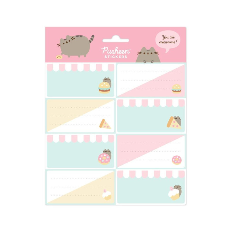 Etiquetas adhesivas Foodie Pusheen